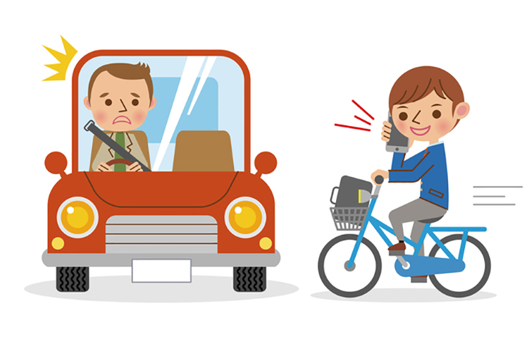 6月１日に道交法が改正され自転車の取り締まりが強化されます！